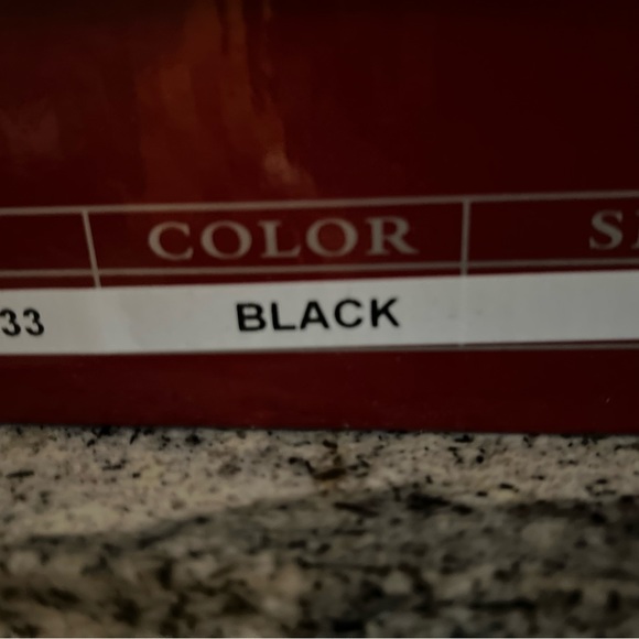 Black suede stiletto shoes - Picture 4 of 4